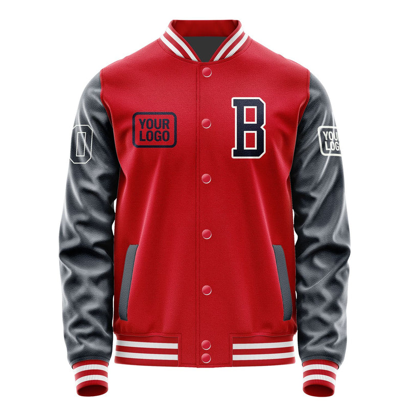Maßgeschneidertes Rot Stahlblau Jacke JA141411141818111118