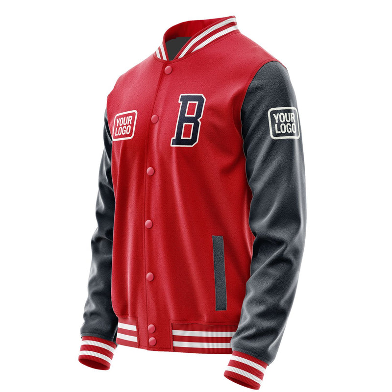Maßgeschneidertes Rot Stahlblau Jacke JA141411141818111118