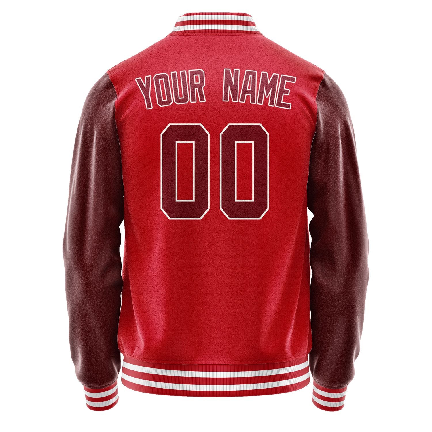 Maßgeschneidertes Rot Karmesinrot Jacke JA1414151418B31815