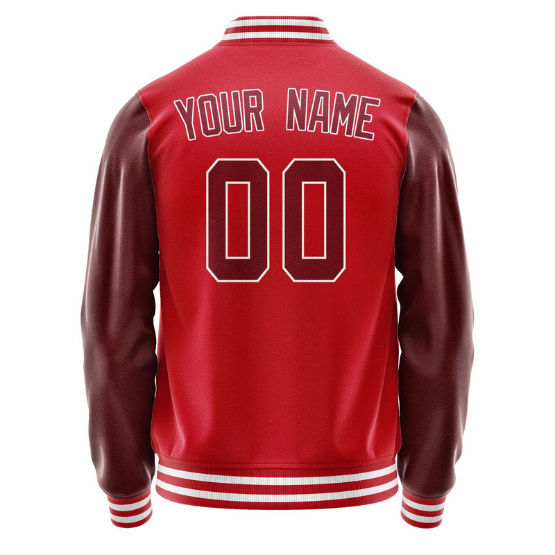 Maßgeschneidertes Rot Karmesinrot Jacke JA1414151418B31815