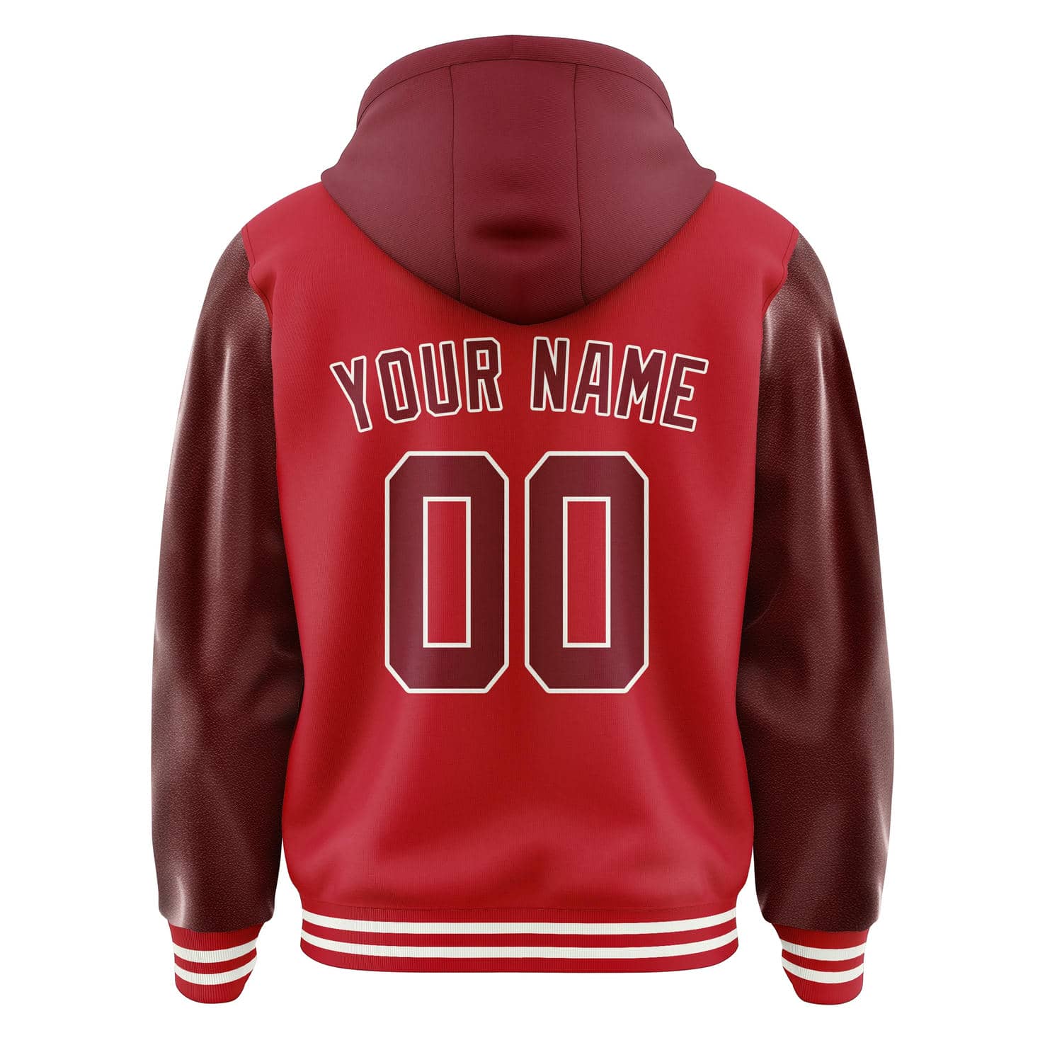 Maßgeschneidertes Rot Karmesinrot Jacke