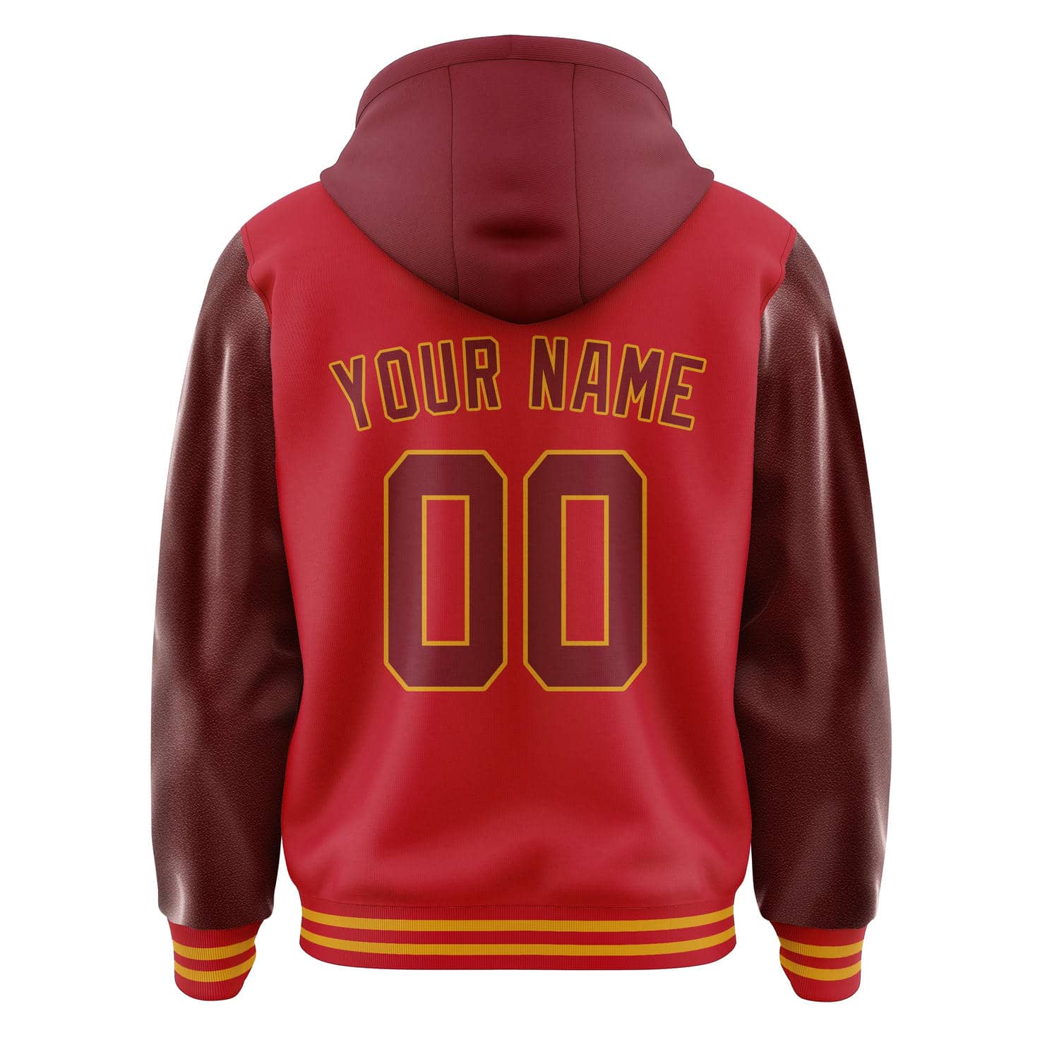 Maßgeschneidertes Rot Karmesinrot Jacke