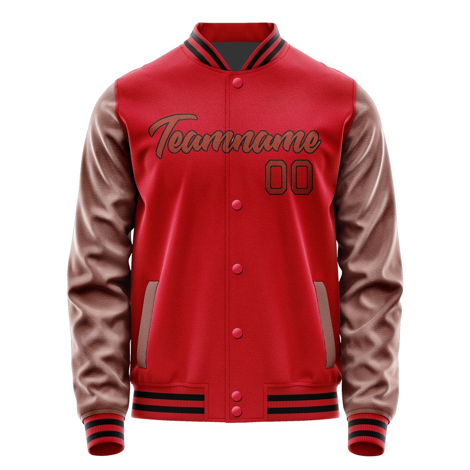 Maßgeschneidertes Rot Korallenrot Jacke Ja1414161417B21716
