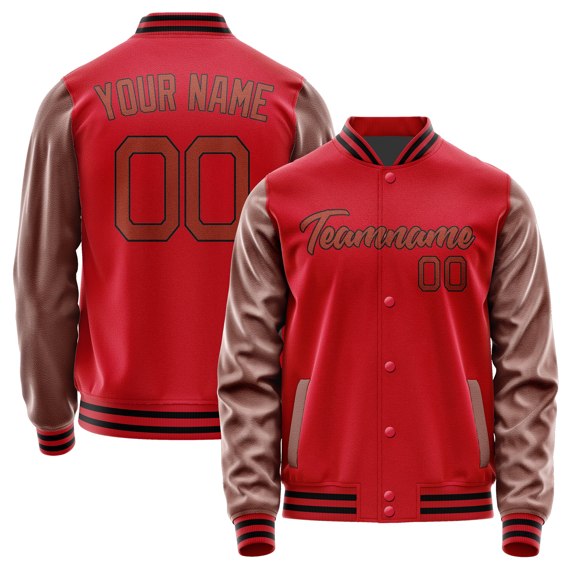 Maßgeschneidertes Rot Korallenrot Jacke Ja1414161417B21716