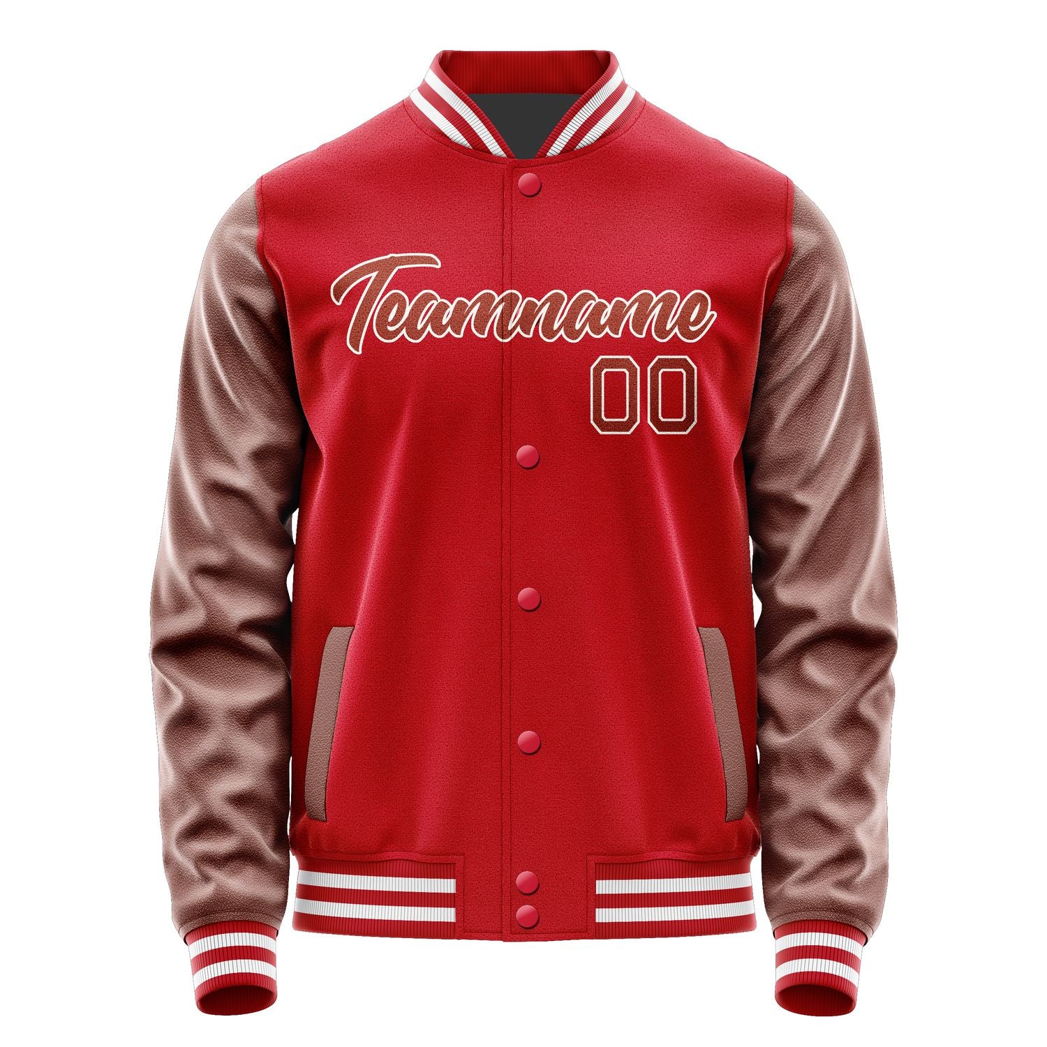 Maßgeschneidertes Rot Korallenrot Jacke Ja1414161418B21816