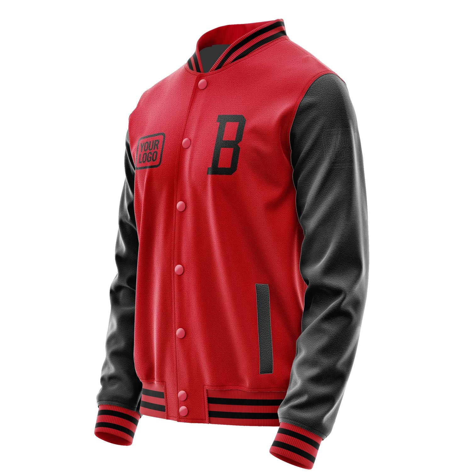 Maßgeschneidertes Rot Schwarz Jacke JA141417141717171717