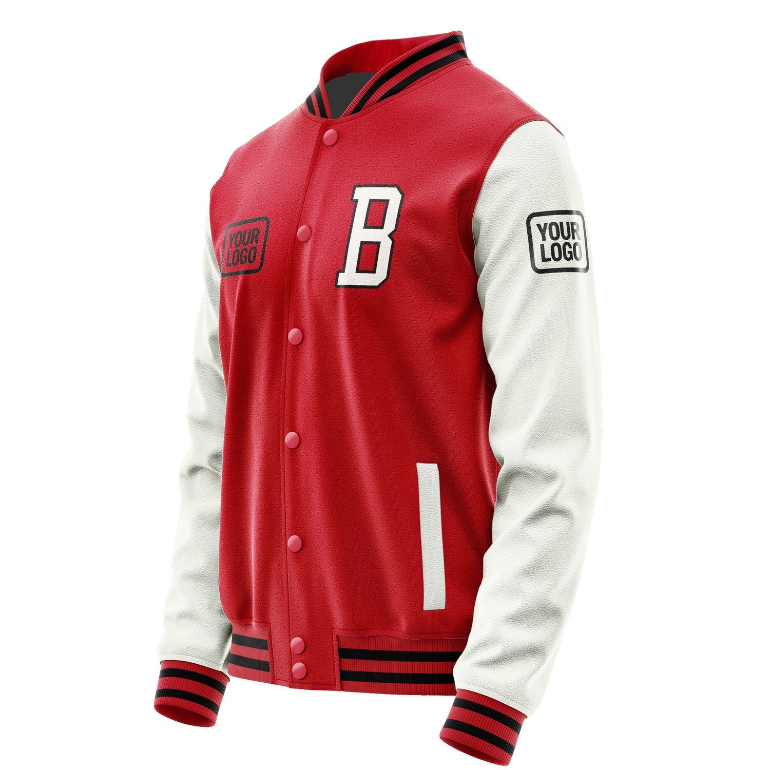 Maßgeschneidertes Rot Weiß Jacke JA141418141717181817