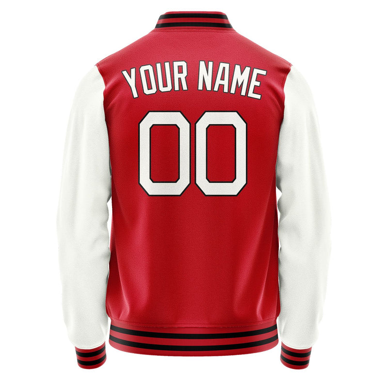 Maßgeschneidertes Rot Weiß Jacke Ja1414181417B21718