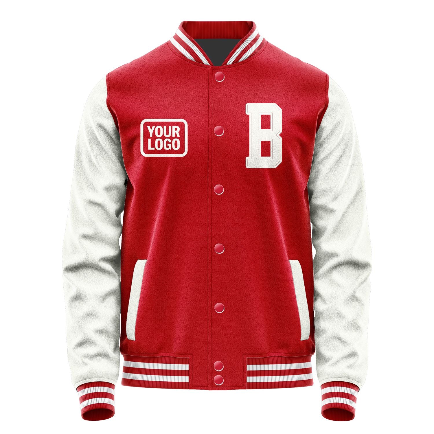 Maßgeschneidertes Rot Weiß Jacke JA141418141818181818