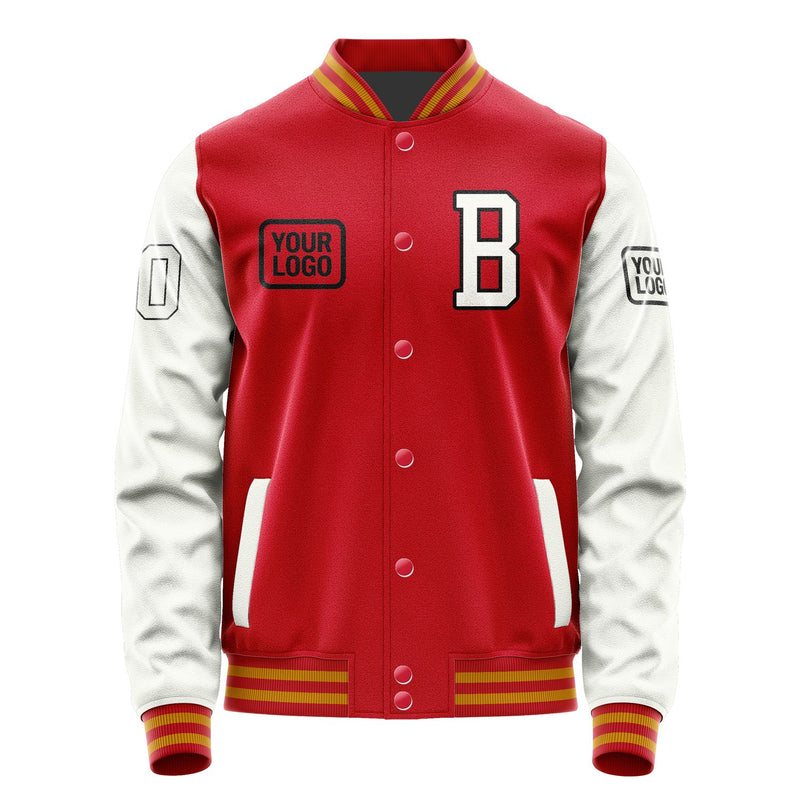 Maßgeschneidertes Rot Weiß Jacke JA141418141917181817