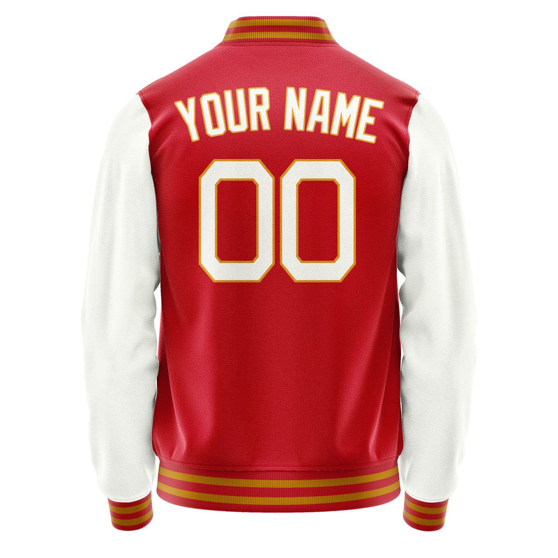 Maßgeschneidertes Rot Weiß Jacke Ja1414181419B21918