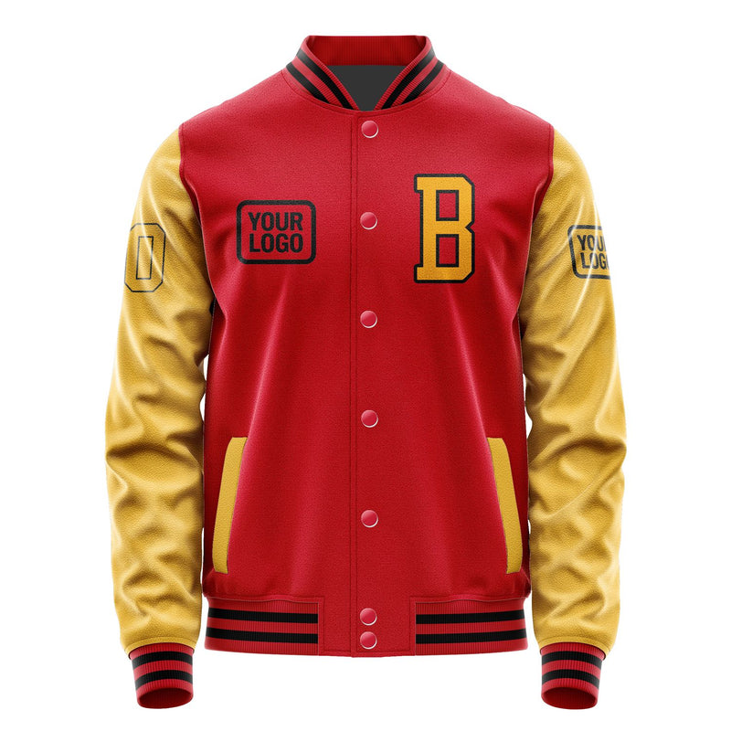 Maßgeschneidertes Rot Gelb Jacke JA141419141717191917