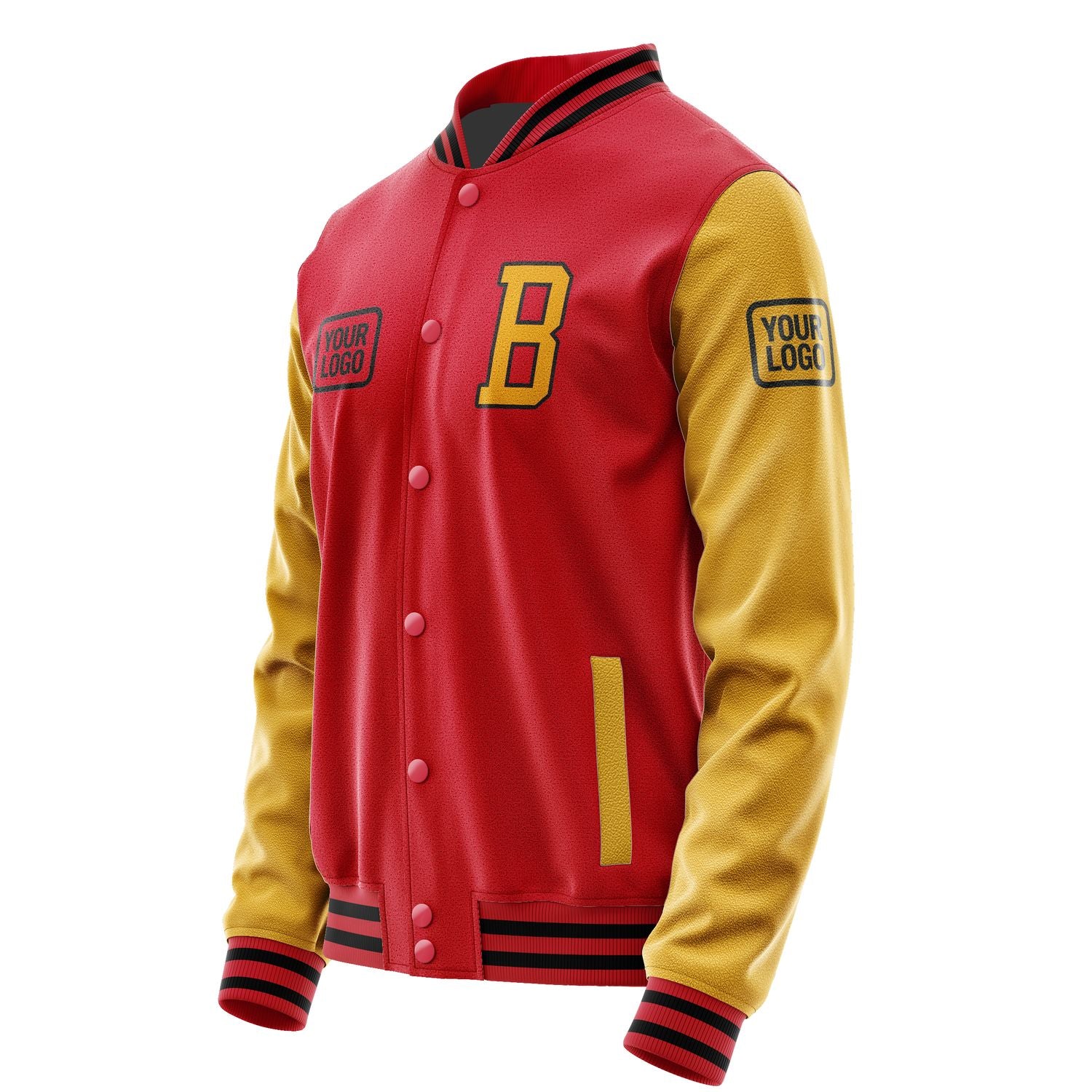 Maßgeschneidertes Rot Gelb Jacke JA141419141717191917