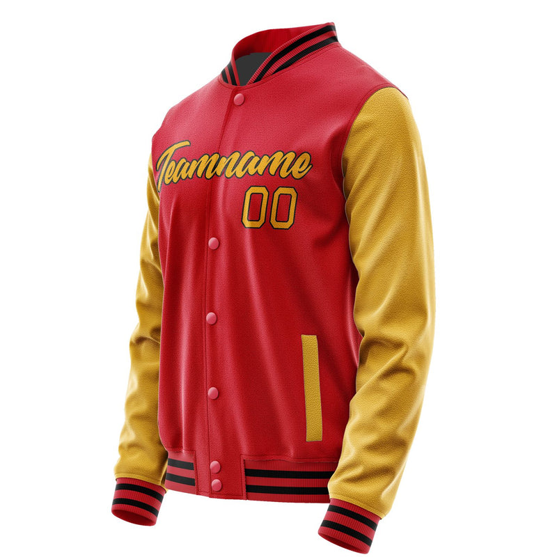 Maßgeschneidertes Rot Gelb Jacke Ja1414191417B21719