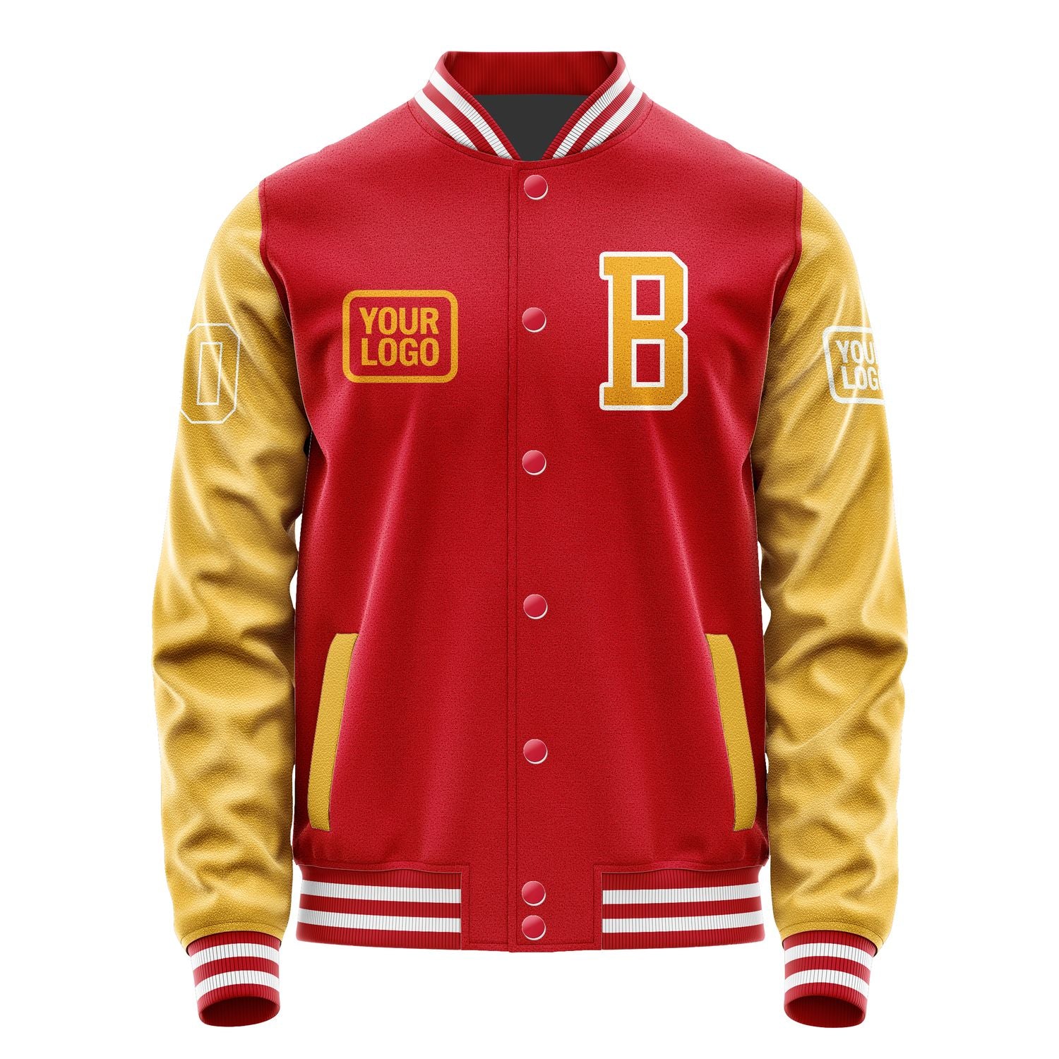 Maßgeschneidertes Rot Gelb Jacke JA141419141818191918