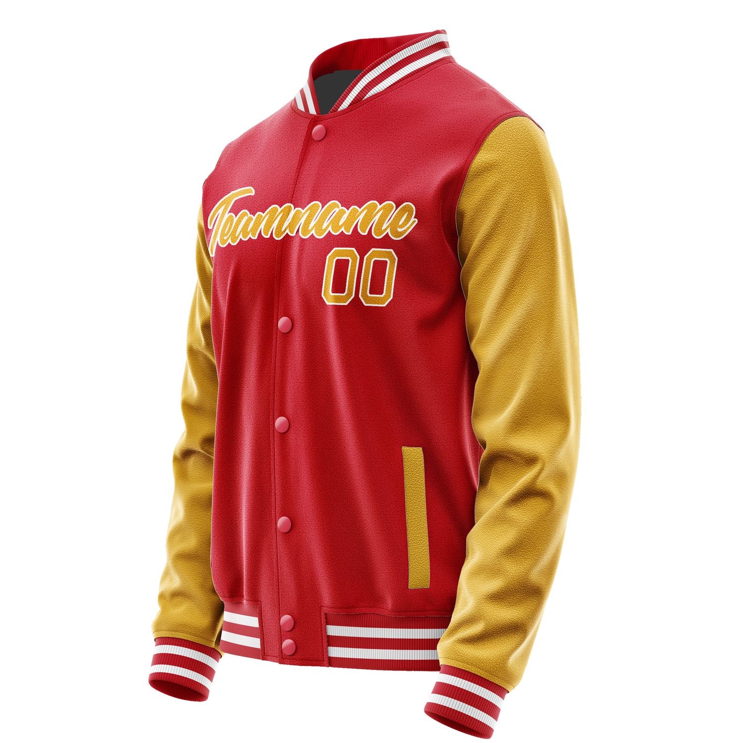 Maßgeschneidertes Rot Gelb Jacke Ja1414191418B21819