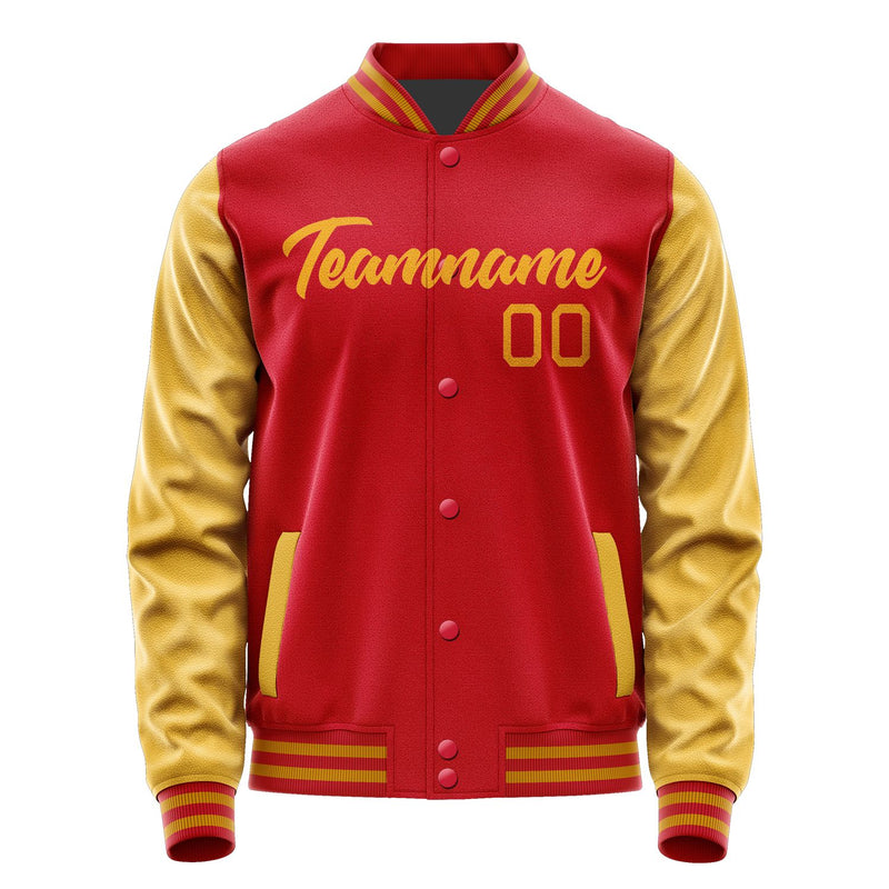 Maßgeschneidertes Rot Gelb Jacke Ja1414191419B21919