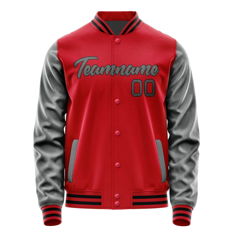 Maßgeschneidertes Rot Dunkelgrau Jacke Ja1414201417B21720