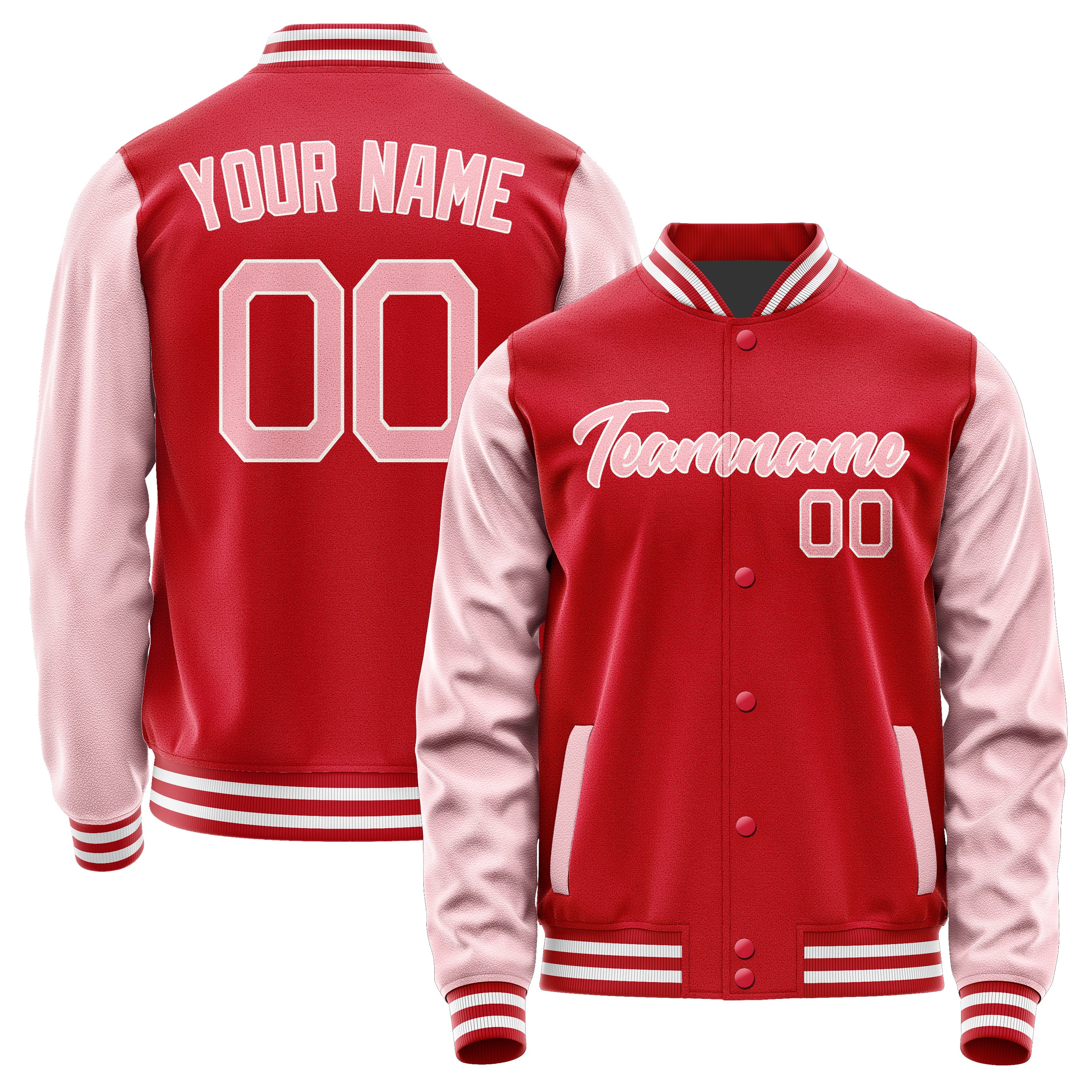 Maßgeschneidertes Rot Rosa Jacke Ja1414211418B21821