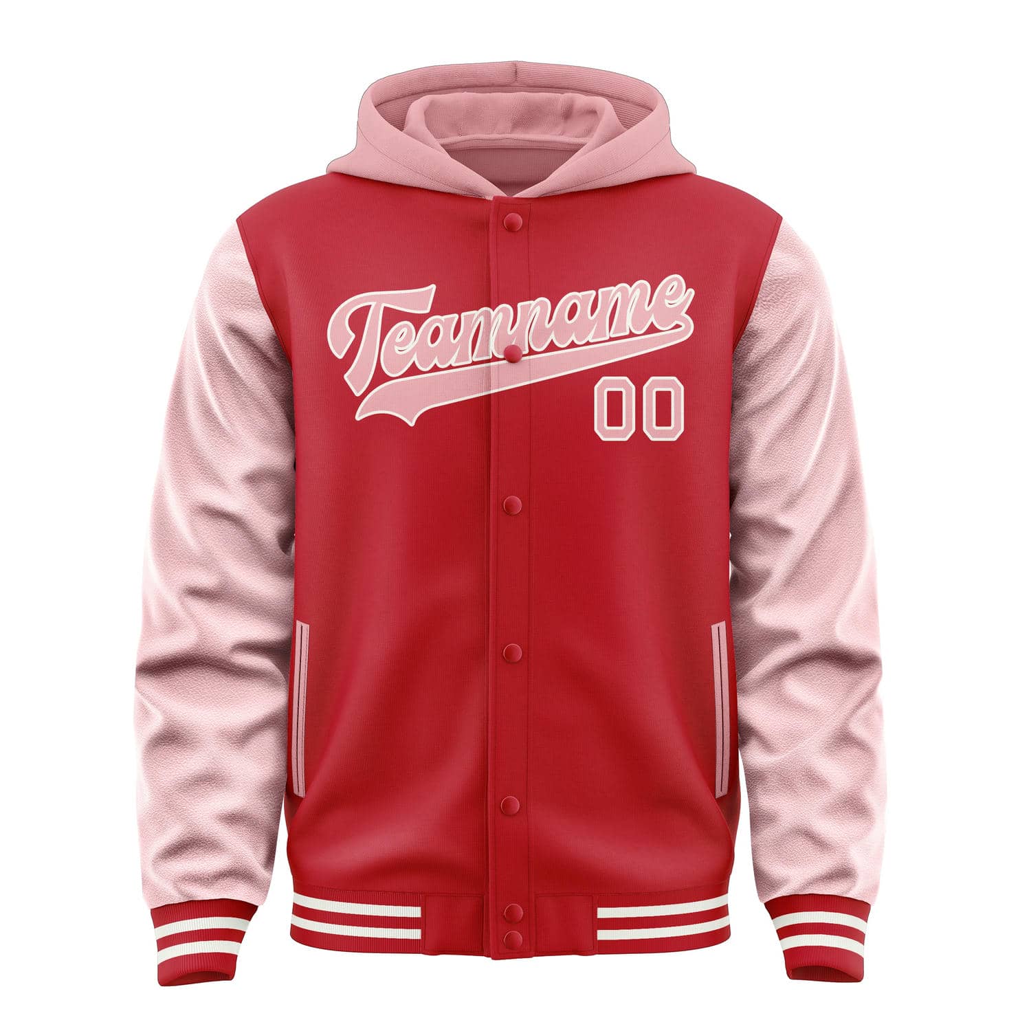 Maßgeschneidertes Rot Rosa Jacke