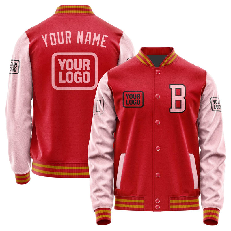 Maßgeschneidertes Rot Rosa Jacke JA141421141917212117