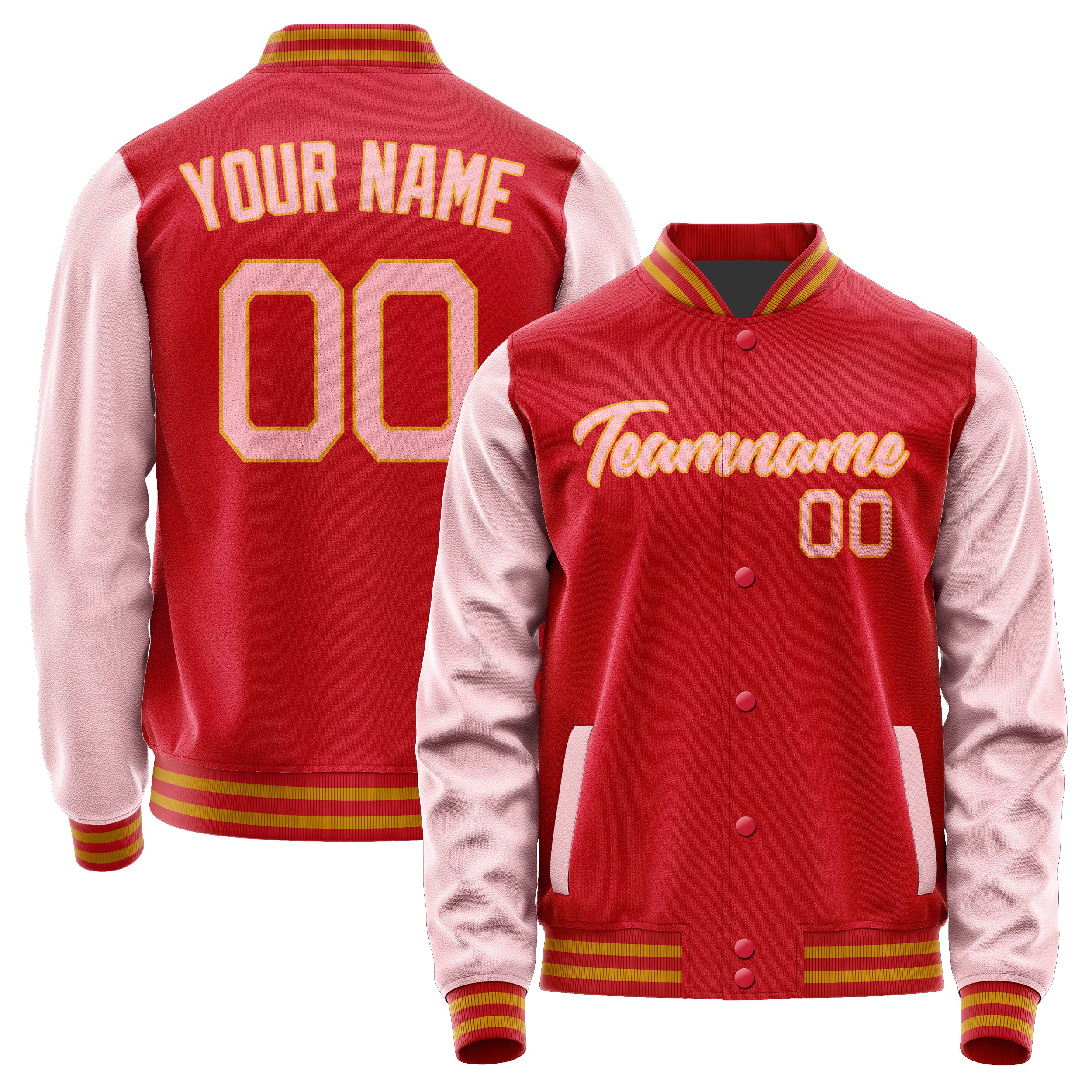 Maßgeschneidertes Rot Rosa Jacke Ja1414211419B21921