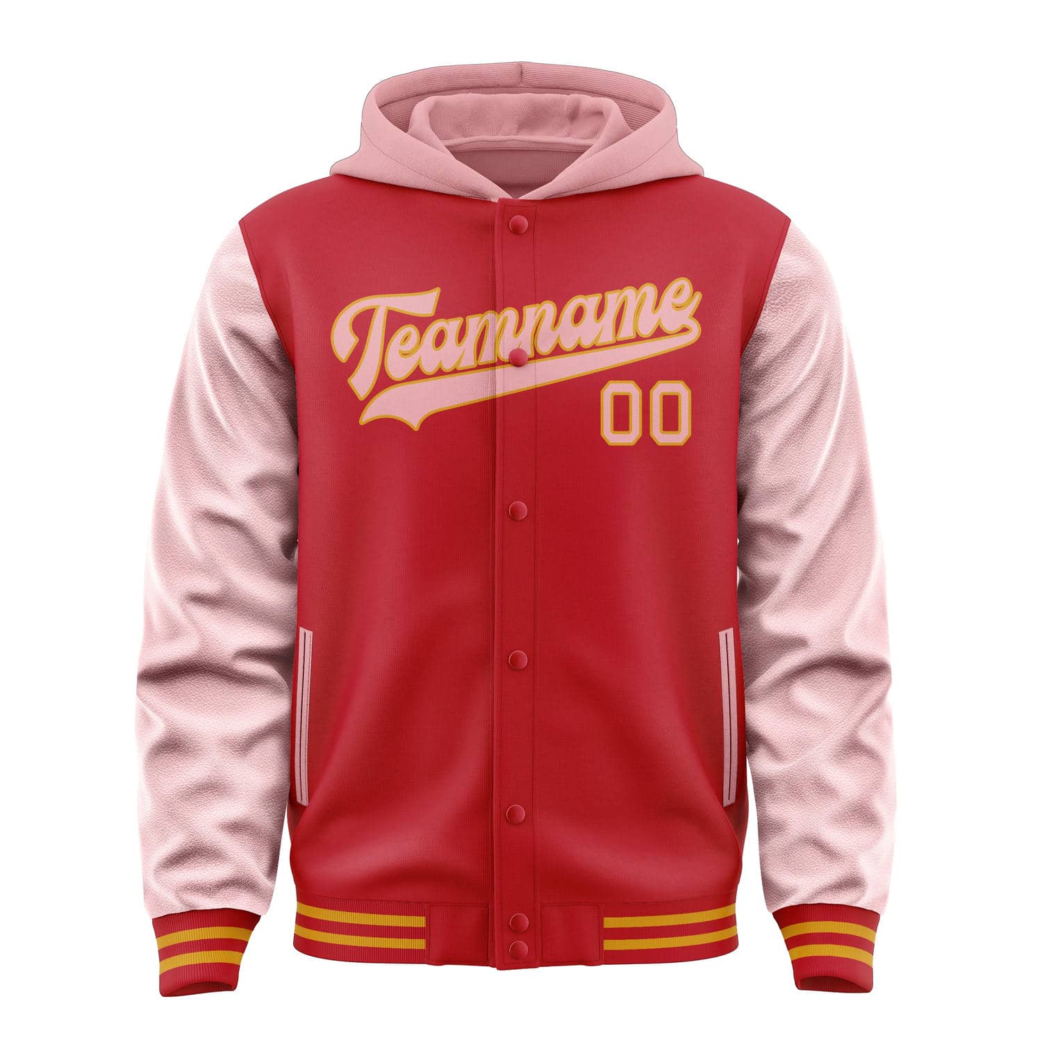 Maßgeschneidertes Rot Rosa Jacke