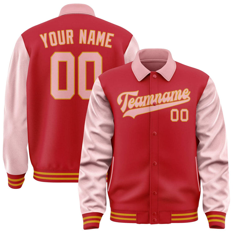 Maßgeschneidertes Rot Rosa Jacke JA141421141917212117