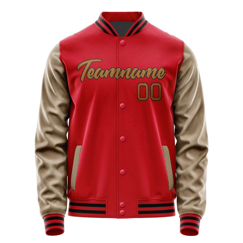 Maßgeschneidertes Rot Khaki Jacke Ja1414221417B21722