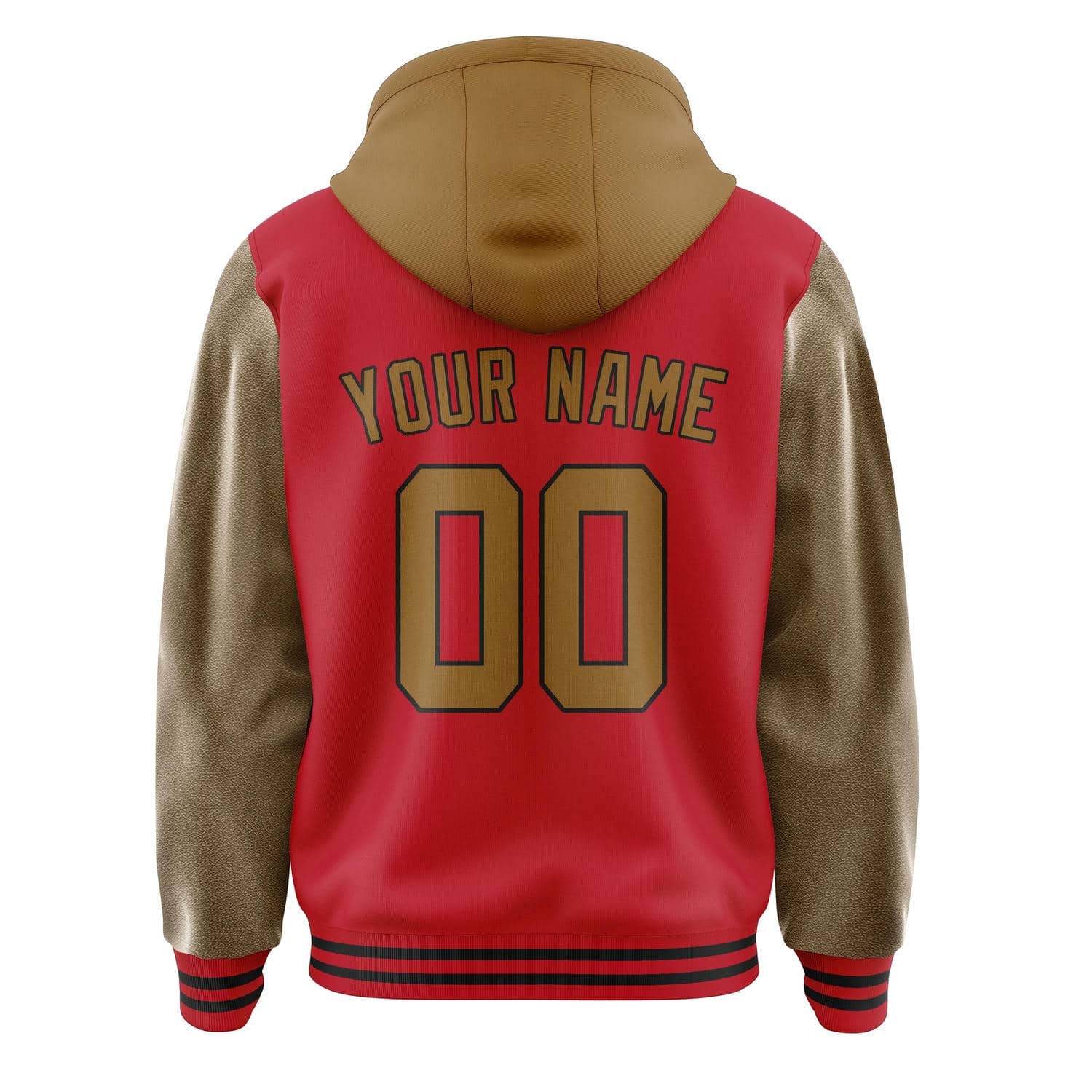 Maßgeschneidertes Rot Khaki Jacke