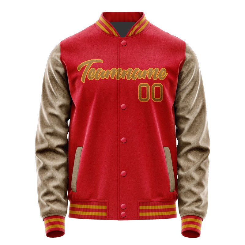 Maßgeschneidertes Rot Khaki Jacke Ja1414221419B21922