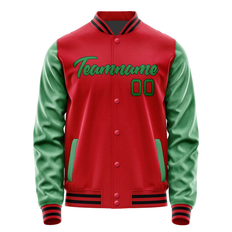 Maßgeschneidertes Rot Smaragdgrün Jacke Ja1414241417B21724