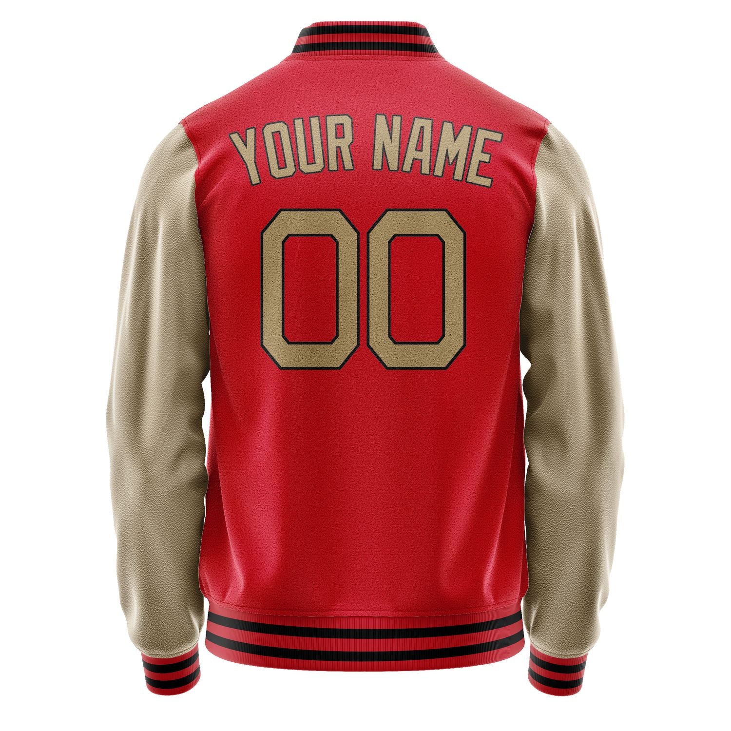Maßgeschneidertes Rot Hellkhaki Jacke Ja1414251417B21725