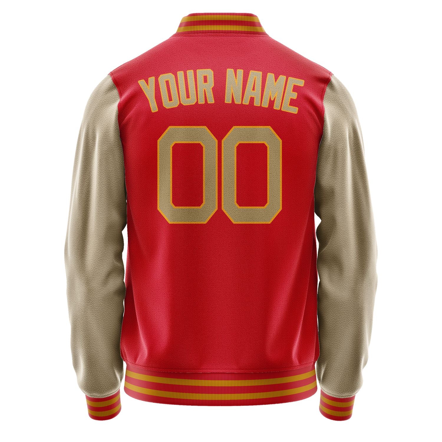 Maßgeschneidertes Rot Hellkhaki Jacke Ja1414251419B21925
