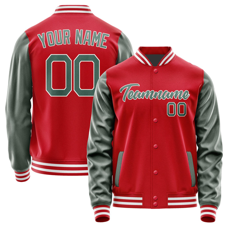 Maßgeschneidertes Rot Blaugrün Jacke Ja1414271418B21827