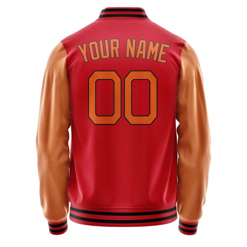 Maßgeschneidertes Rot Orange Jacke Ja1414281417B21728