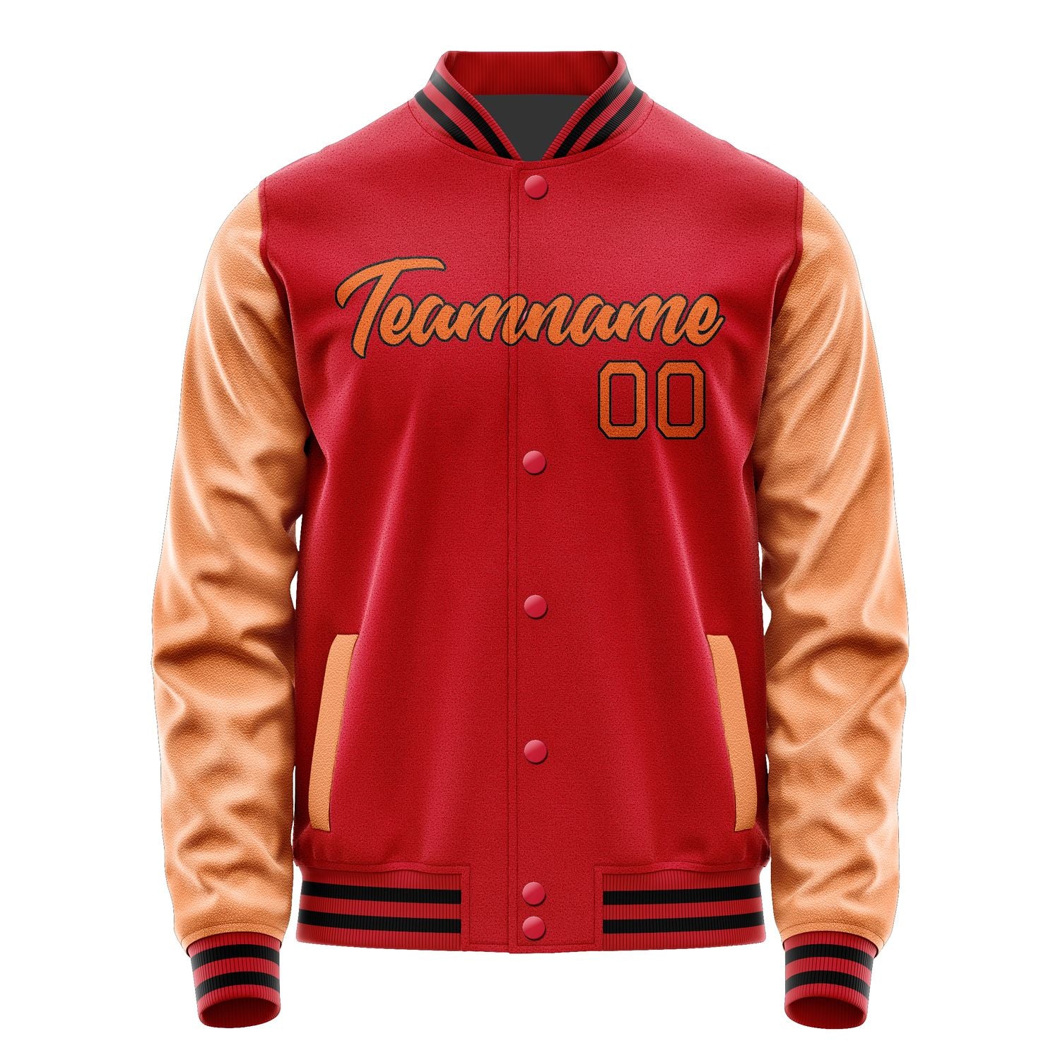 Maßgeschneidertes Rot Orange Jacke Ja1414281417B21728