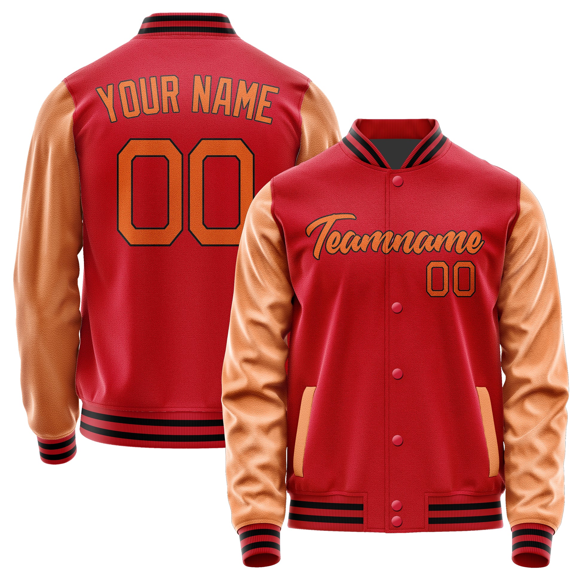 Maßgeschneidertes Rot Orange Jacke Ja1414281417B21728