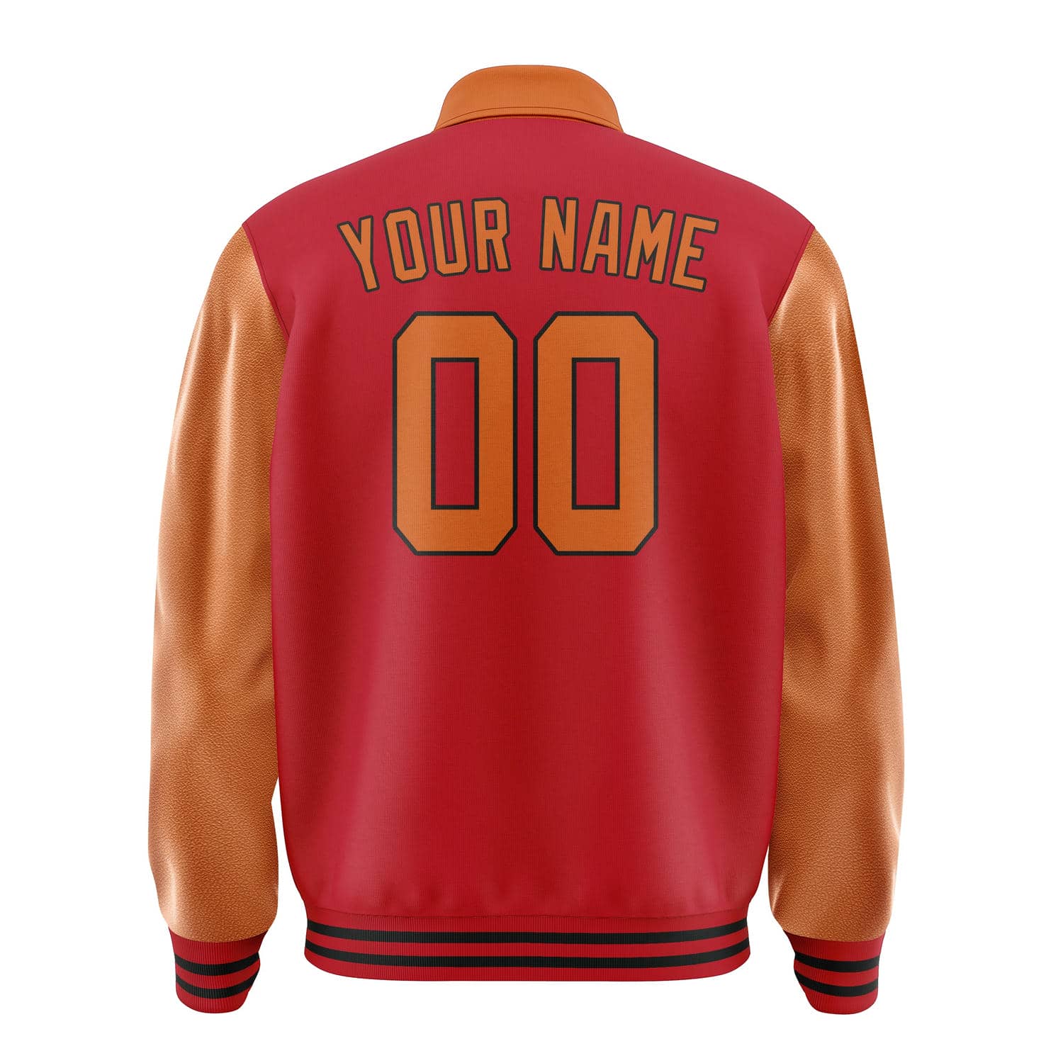 Maßgeschneidertes Rot Orange Jacke