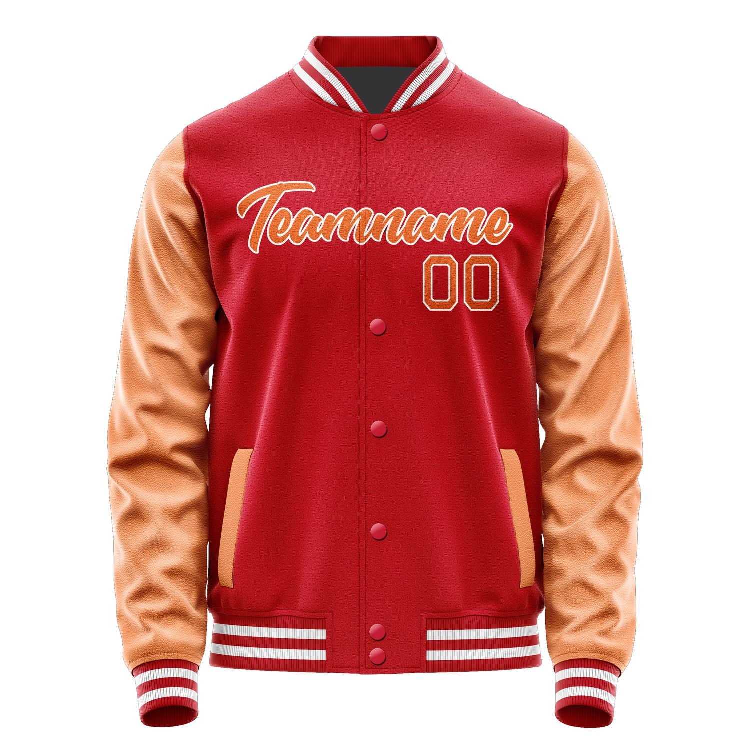 Maßgeschneidertes Rot Orange Jacke Ja1414281418B21828