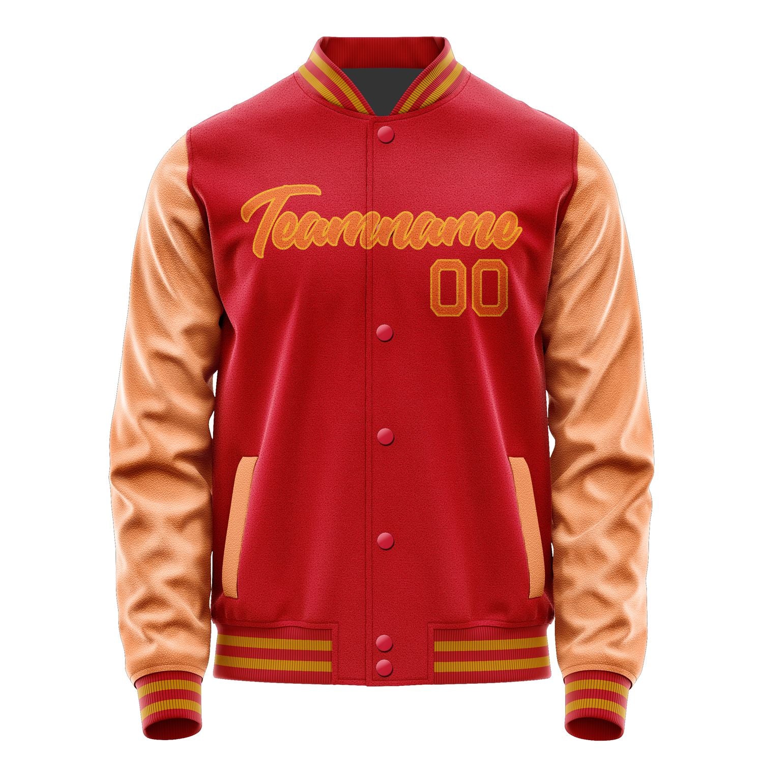 Maßgeschneidertes Rot Orange Jacke Ja1414281419B21928