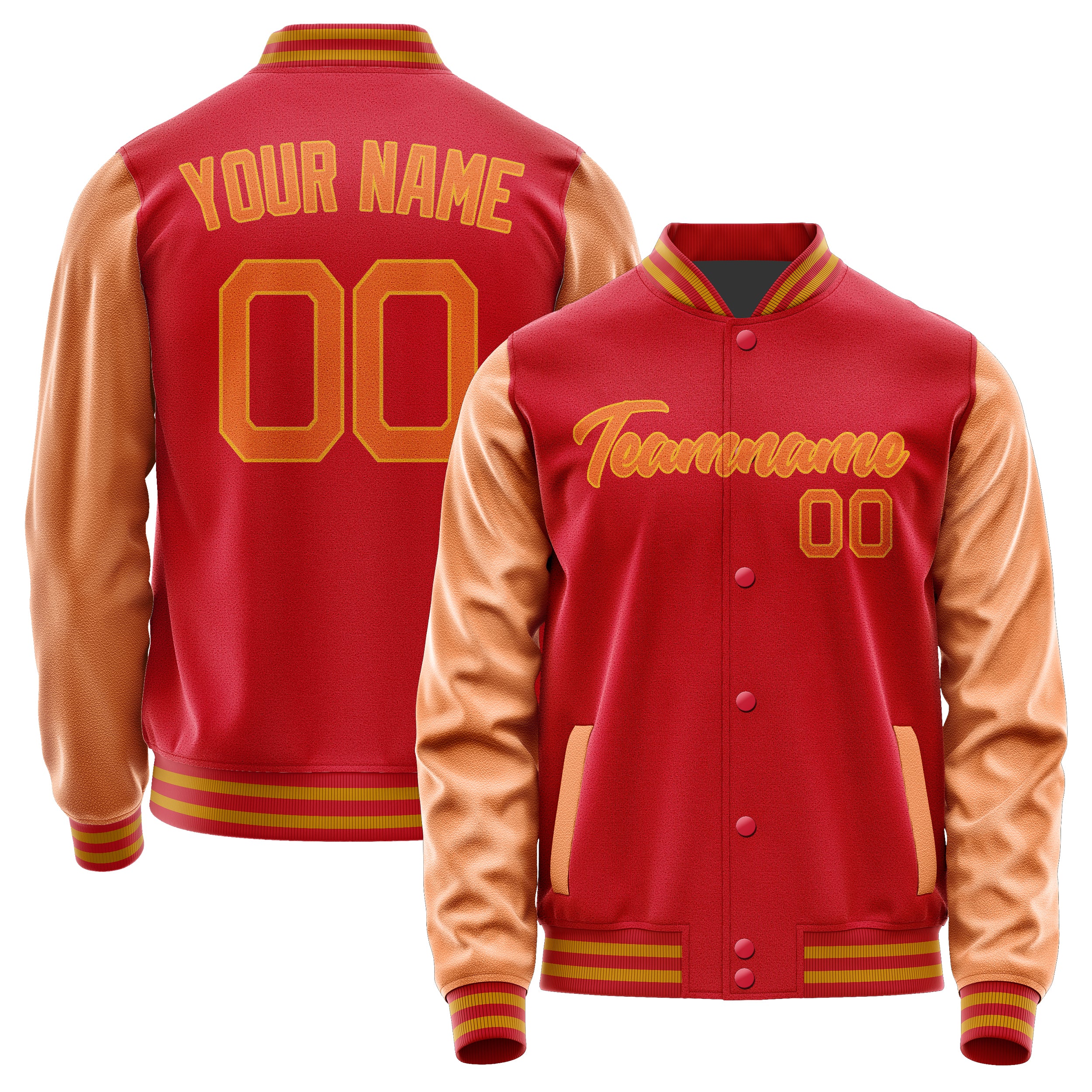 Maßgeschneidertes Rot Orange Jacke Ja1414281419B21928