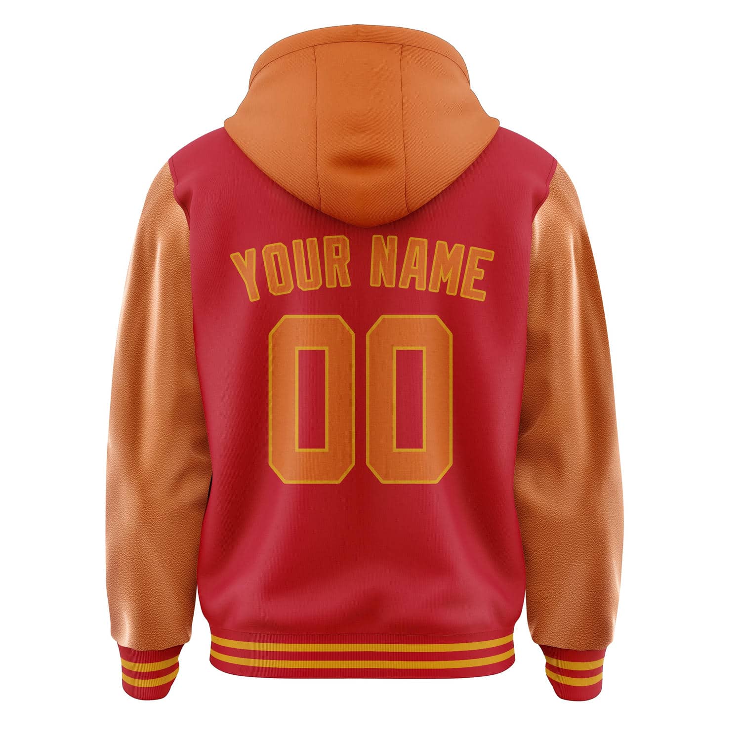 Maßgeschneidertes Rot Orange Jacke