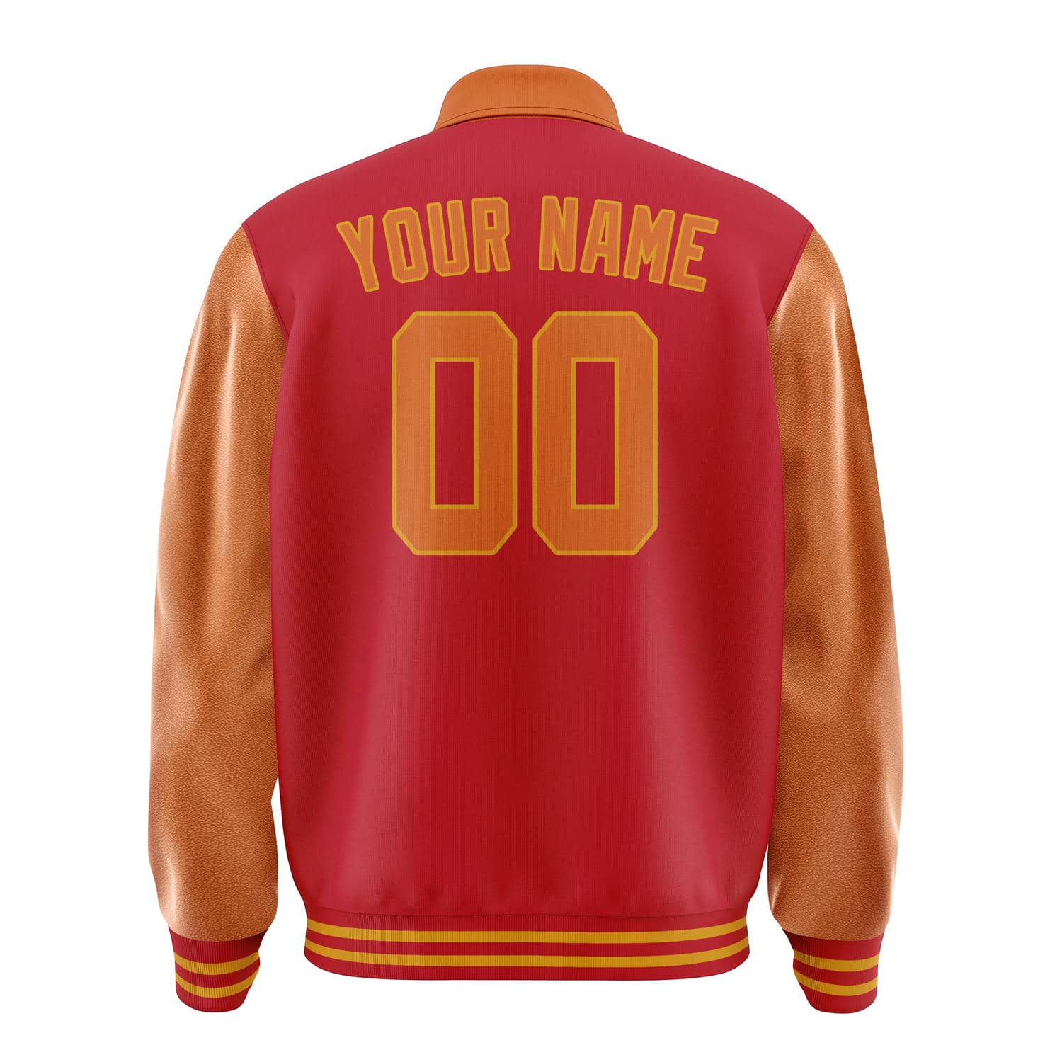 Maßgeschneidertes Rot Orange Jacke