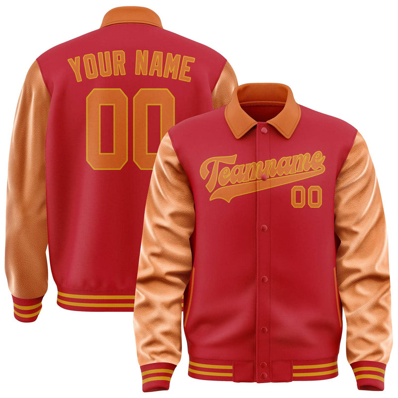 Maßgeschneidertes Rot Orange Jacke JA141428141917282817