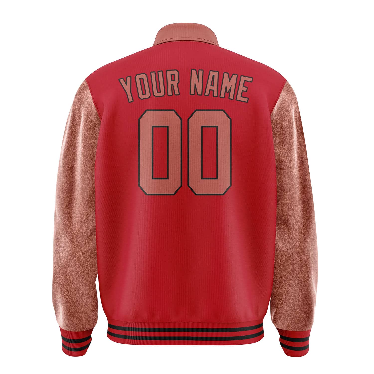 Maßgeschneidertes Rot Kupferrose Jacke