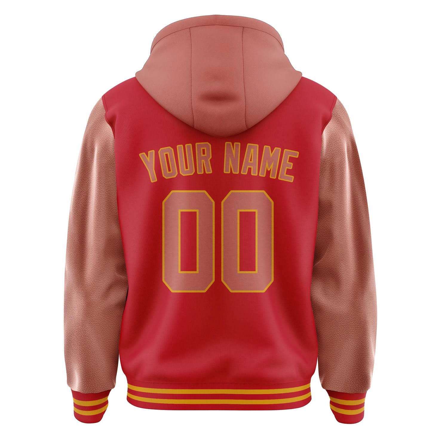 Maßgeschneidertes Rot Kupferrose Jacke