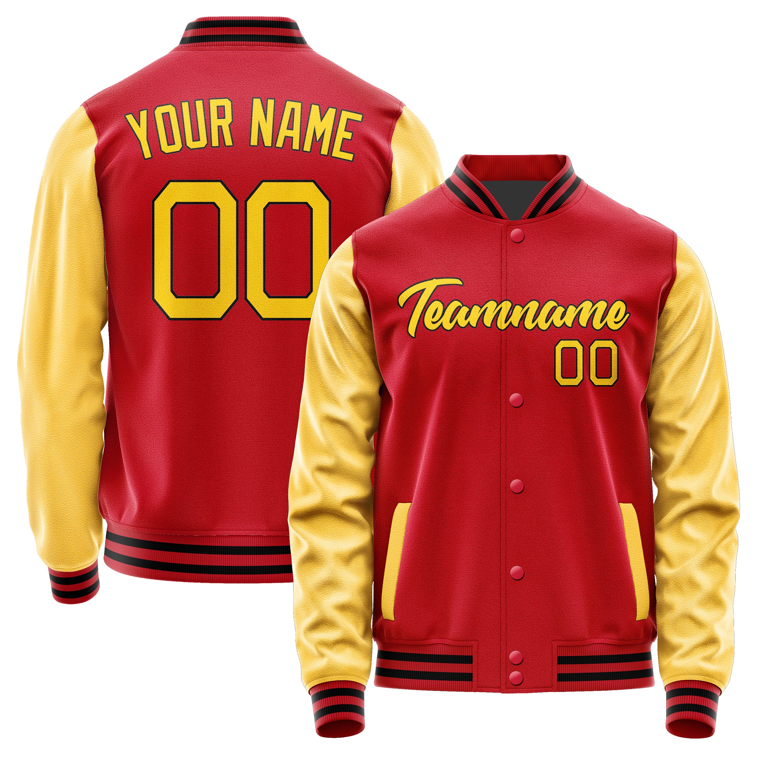 Maßgeschneidertes Rot Gold Jacke Ja1414301417B21730