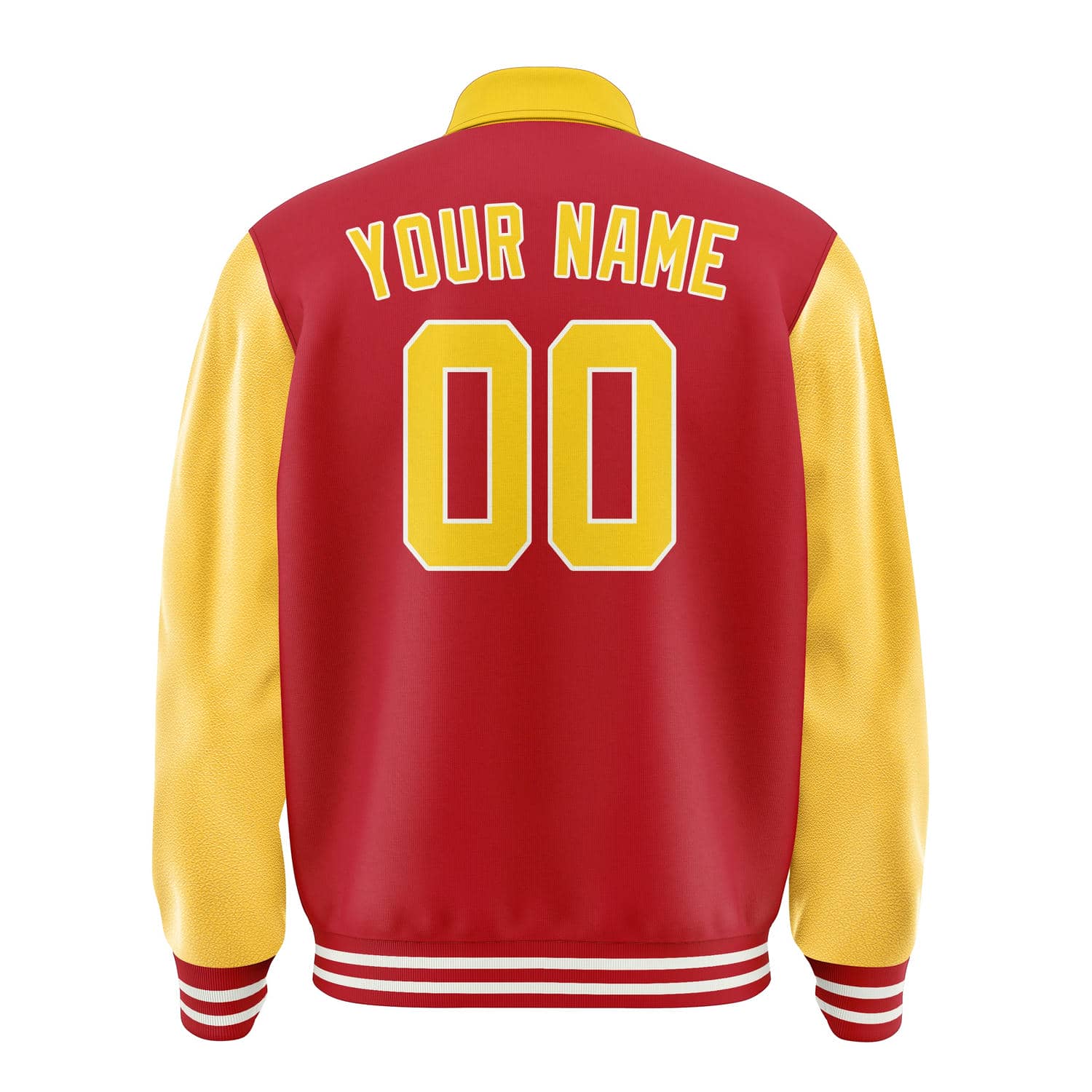 Maßgeschneidertes Rot Gold Jacke