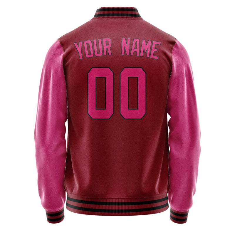 Maßgeschneidertes Karmesinrot Rosarot Jacke JA1515131517B31713